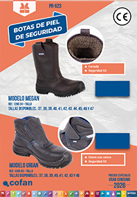 Calzado de seguridad Megan y Urian